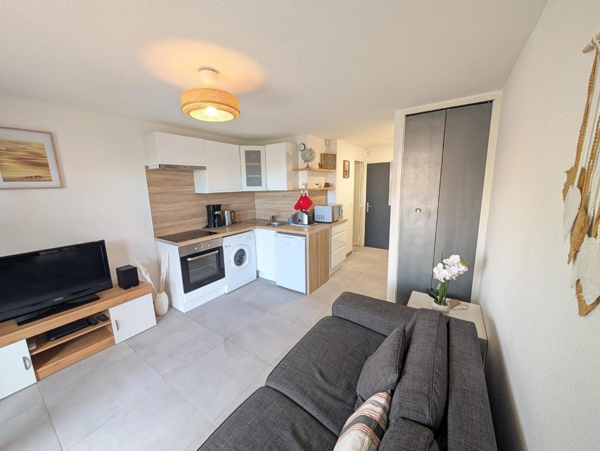 Studio Cabine 4 Personnes Cap D'Adge Agde Ngoại thất bức ảnh